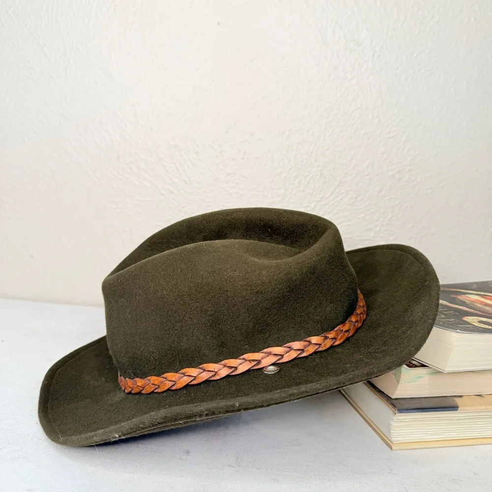 Fiesta Santa Barbara olive green hat
